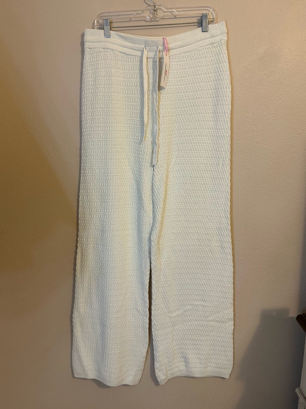vineyard vines crochet wide leg pants